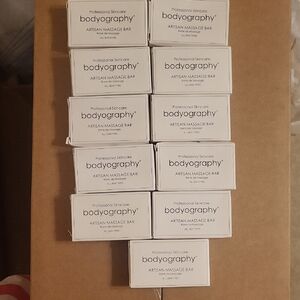 Bodyography Artisan Massage Bar Set Lot Of 11 Each 1.8 Fl Oz paraben free